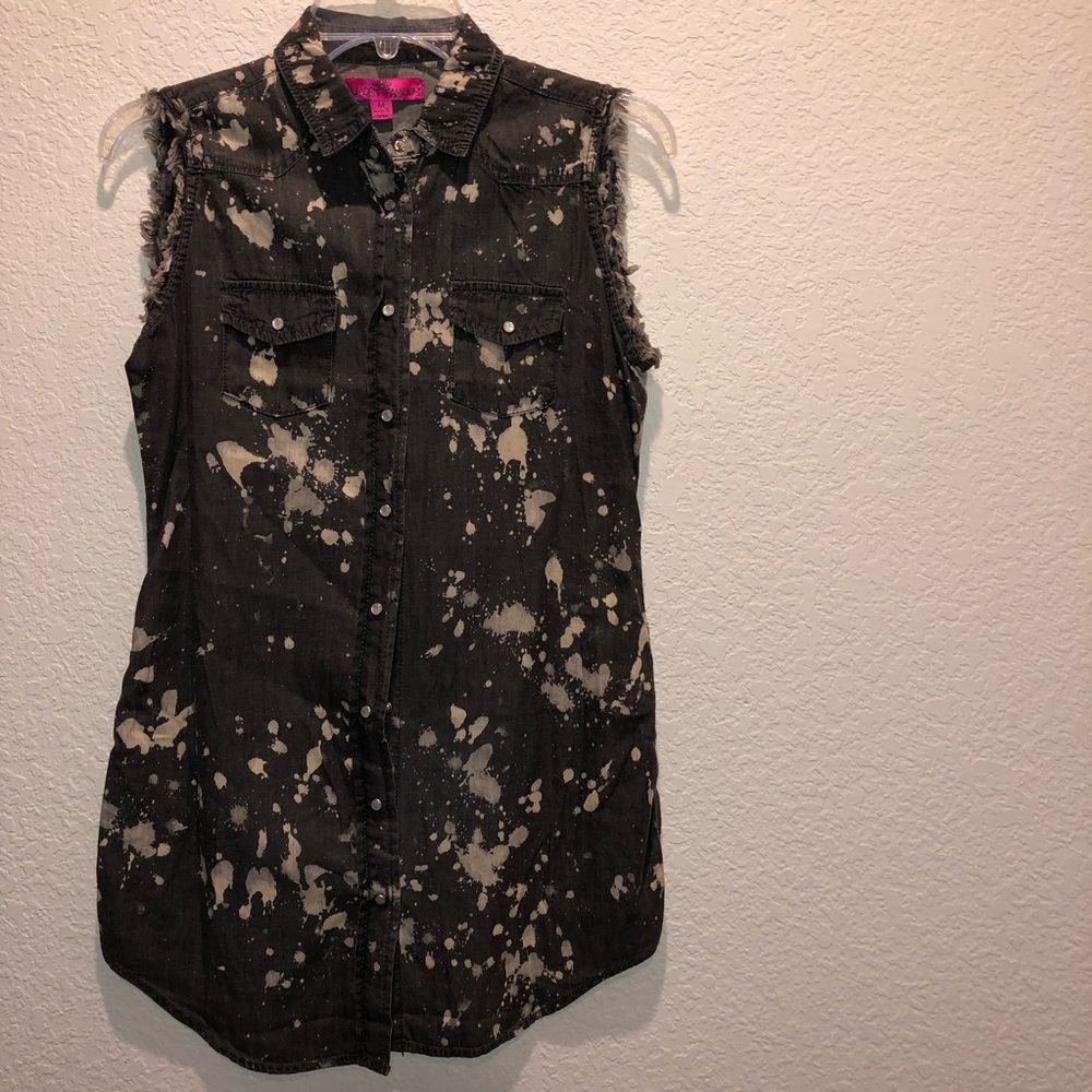 Bleached out top